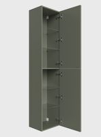 Шкаф-пенал Allen Brau Eclipse 40 1.E1005.CGM 2.0 олива матовый 1.E1005.CGM 2.0 — фото 1, Шкафы для ванной