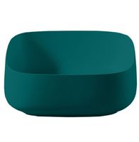 Раковина Artceram Cognac Quadro накладная цвет foresta арт-COL007 43 00 — фото 1, Раковины накладные