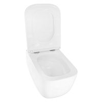 Унитаз подвесной Azario FOTE 340х480х350 безободковый, слив "Скрытое Торнадо", с быстросъемным сиденьем микролифт арт-AZ-116-UQ3 — фото 3, Подвесные унитазы