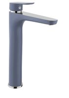 Смеситель для раковины Fiore KEVON CHIC , хром/синий арт-81TX8119 — фото 1, Смесители для раковины