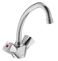 Смеситель для кухни Vidima Practic, двухвентильный, хром арт-BA231AA — фото 2, Смесители для кухни