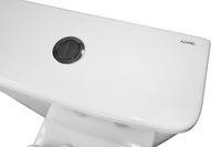 Унитаз-компакт Azario ANTEO ROUND 385х630х820 напольный, безободковый, быстросъемное сиденье микролифт арт-AZ-1219A — фото 7, Напольные унитазы