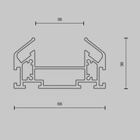 Профиль Technical TRA001MP-112S — фото 7, Комплектующие для освещения