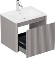 Тумба под раковину Allen Brau Gravity 60 1.370016.PGM платина матовый — фото 2, Тумбы под раковину