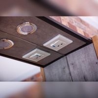 Комплект мебели для ванной Бриклаер ЛОФТ 80L, метрополитен грей — фото 7, Комплекты мебели для ванной