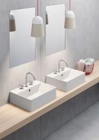 Товар: раковина подвесная/накладная KUBE X 45x35 черный матовый арт-9485126 - фото 4 раковина подвесная/накладная KUBE X 45x35 черный матовый арт-9485126 — фото 4, Раковины подвесные