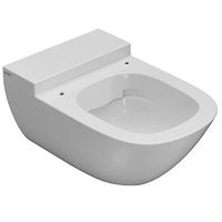 Унитаз GLOBO STOCKHOLM подвесной безободковый цвет белый арт-LAS04BI — фото 1, Подвесные унитазы