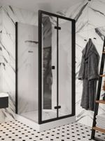 Кабина BELLA90B душевая без крыши Ceruttispa (90x90x215-225) — фото 1, Душевые кабины