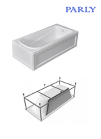 Ограждение VIVA90B N душевое Ceruttispa без поддона (90x90x195) — фото 374, Прямоугольные душевые уголки