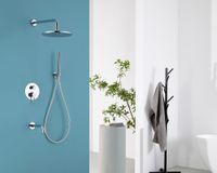 Товар: Душевая система ABBER Wasser Kreis AF8117G скрытого монтажа с изливом, золото матовое - фото 2 Душевая система ABBER Wasser Kreis AF8117G скрытого монтажа с изливом, золото матовое — фото 2, Встраиваемые душевые комплекты