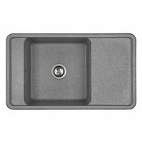 Мойка для кухни Беллис 87 870x510x250 мм, прямоуг., серый 1A724832BS230 — фото 1, Кухонные мойки