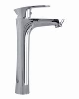 OneLife смеситель для накладной раковины однорычажный полимерный высокий, хром арт-P09-121cr — фото 2, Смесители для раковины