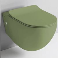 Унитаз Artceram File 2.0 подвесной безободковый цвет salvia FLV004 44 00 — фото 1, Подвесные унитазы