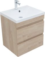 Товар: Тумба с раковиной Aquanet Нота new 58 цв.дуб светлый 00335880 - фото 6 Тумба с раковиной Aquanet Нота new 58 цв.дуб светлый 00335880 — фото 6, Тумбы с раковиной