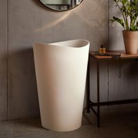 Раковина Onda grande округлая, белый матовый, MonteBianco арт-13008 — фото 3, Раковины напольные