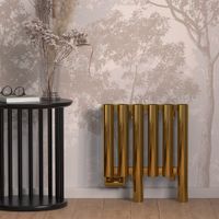 Отопительный радиатор Сунержа Кумир-0 EU50 левый 300х330 5 секций Золото арт-03-0350-3005 — фото 4, Радиаторы отопления