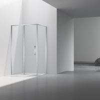 Душевой уголок Slim 8mm , 1200*900, хром, стекло прозрачное арт-VSR-4SLP9012CL — фото 3, Прямоугольные душевые уголки