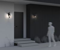 Настенный светильник (бра) Outdoor O029WL-01BZ — фото 7, Уличное освещение