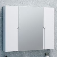 Зеркальный шкаф PALERMO 100 / AQUA DE MARCO 1100CPAL — фото 1, Зеркальные шкафы в ванную