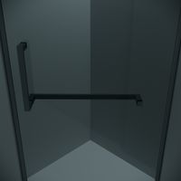 Товар: Душевое ограждение Grossman Pragma (100х100х195) трапеция,распашная,черный матовый,стекло тонированное, 1 место арт-302.K33.03.1010.21.10 - фото 6 Душевое ограждение Grossman Pragma (100х100х195) трапеция,распашная,черный матовый,стекло тонированное, 1 место арт-302.K33.03.1010.21.10 — фото 6, Душевые уголки трапеция