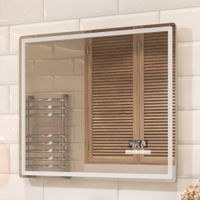 Зеркало с подсветкой VIGO Geometry Media voice 800 048 — фото 3, Зеркала в ванную комнату