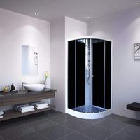 Ограждение VIVA90B N душевое Ceruttispa без поддона (90x90x195) — фото 150, Прямоугольные душевые уголки