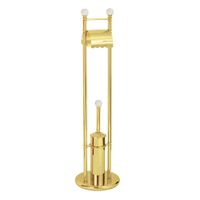 CRISTALIA Стойка 2-х функциональная, H96 см, золото/Crystal 16847 — фото 1, Стойки - набор держателей