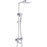 Душевая система Rose , хром арт-R2636 — фото 1, Душевые стойки