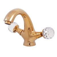 Смеситель Brilliance для раковины с открыванием стока метал, арт-BRILLIANCE129.5SM — фото 3, Смесители для раковины