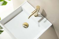 Товар: AQ6003BG сливной набор для раковины Push-open без перелива, шлиф. золото - фото 4 AQ6003BG сливной набор для раковины Push-open без перелива, шлиф. золото — фото 4, Донные клапаны