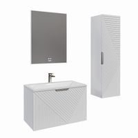 Тумба подвесная "БЛИСС-70 см" с 1 ящ. белая матовая (ум. Блисс-70 см.) 107052 — фото 2, Комоды и тумбы для ванной комнаты