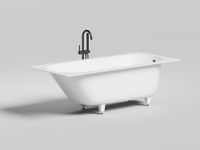 Ванна встраиваемая ORNELLA 180x80 покраска по RAL полностью 102312GF — фото 1, Ванны