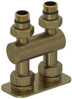 Модуль Модуль Сунержа 2х1/2" прямой EU50 Состаренная бронза арт-05-1537-1234 — фото 3, Комплектующие для полотенцесушителей