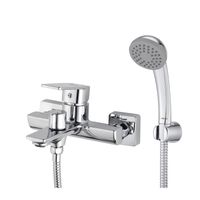 Смеситель для ванны,хром глянцевый, Poli, Milardo арт-POLSB00M02 — фото 1, Смеситель для ванны