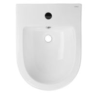 Биде подвесное Azario Grado 495х365х325 санфаянс, белый арт-AZ-0046F — фото 2, Биде подвесные