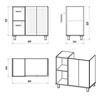 Товар: Тумба под раковину арт-LUM-06090-0842ЯP - фото 14 Тумба под раковину арт-LUM-06090-0842ЯP — фото 14, Тумбы под раковину