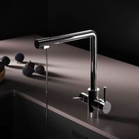 F85B05700 X-Joy S, смеситель для кухни с L-изливом с каналом для питьевой воды, хром — фото 1, Смесители для кухни