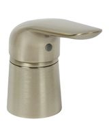 Orange смеситель на борт ванны однорычажный с душевым набором, никель арт-M60-333ni — фото 7, Смесители на борт ванны