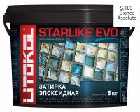 Затирка эпоксидная Litokol STARLIKE EVO S.100 BIANCO ASSOLUTO 485110004 — фото 1, Затирка для плитки