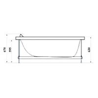 Каркас для ванны Dush-ka WSA 16277070-02 — фото 1, Карнизы для ванной
