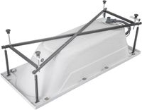 Акриловая ванна Aquanet West NEW 170x70 (с каркасом) 00240463 — фото 6, Акриловые ванны