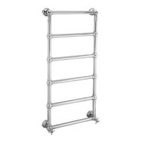 COLOSSEUM Полотенцесушитель электрический, h1110/1190x480/560 мм. DX(включение справа), хром 22629 — фото 1, Электрические полотенцесушители