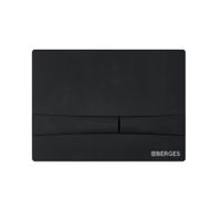 Комплект BERGES для монтажа подвесного унитаза: инсталляция NOVUM525, кнопка F5 Soft Touch черная, унитаз FLOE Rimless, сиденье дюропласт Floe Slim SO, микролифт, быстросъем арт-43224 — фото 6, Комплекты унитаз + инсталляция