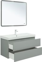 Тумба под раковину Aquanet Вега 2.0 100 мисти грин арт-00337957 — фото 4, Тумбы под раковину