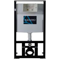 Сет AZARIO инсталляция + Унитаз подвесной PROJECT в комплекте с быстросъемным сиденьем микролифт арт-AZ-8010-1000+PR1100N — фото 1, Комплекты унитаз + инсталляция