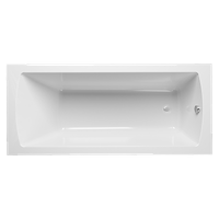 Ванна акриловая ERLIT STANDART 150*70 белая STANDART 150*70 — фото 1, Акриловые ванны