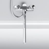 X-Joy, смеситель д/ванны/душа, излив 325 мм, хром арт-F85A90200 — фото 5, Смеситель для ванны