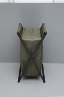 Корзина для белья Allen Brau Priority черный/оливковый 00312051 — фото 1, Корзины для белья