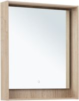 Товар: Зеркало Aquanet Милан 70 дуб светлый 00336404 - фото 4 Зеркало Aquanet Милан 70 дуб светлый 00336404 — фото 4, Зеркала в ванную комнату
