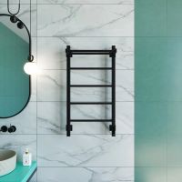 Полотенцесушитель электрический Grota App 430х800 черный App 430х800 RAL9005 EL — фото 6, Электрические полотенцесушители